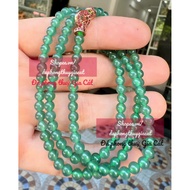 Lam Ngoc Jadite 7A Ice Chain Clear size 5mm Svip Inspected Goods