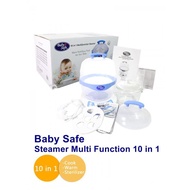 [✅Best Quality] Baby Safe 10 In 1 Multifunction Steamer Lb005 / Alat