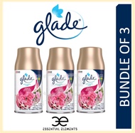 [BUNDLE OF 3] GLADE Automatic Spray Peony Refill Air Freshener 225ml