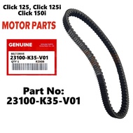 Honda Click 125 150 K35 Belt drive V belt Pam belt Fan belt  23100-K35-V01 Original