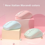 Wireless Bluetooth Mouse Morandi Cute Silent key Pressing Intelligence Rechargeable Portable Mice fo