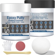 Epoxy Putty 16 oz AB Metal Epoxy Filler Putty Fast Repair Self-Hardening Pool Putty for Leaks Underw