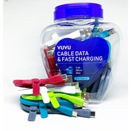 VUVU Type C fast Charging 2.4 A Flat Data cable 100 cm android cable Type-C