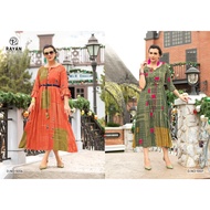 BEAUTIFUL STYLISH COLORFUL FANCY PARTY WEAR & ETHNIC WEAR & READY TO WEAR RAYON PRINTED KURTIS