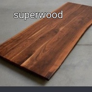 Teak wood top table 120x70x3 genuine teak