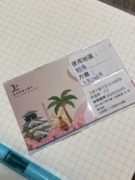 2024/12/31 到期 Jcard 6日網卡 每日1GB 降速吃到飽