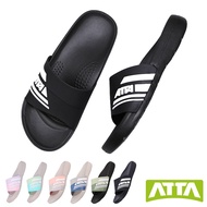 ATTA | Streamlined Average Pressure Outdoor Slippers-Pink Gray/Green Black/Blue Gray/Black White/Beige/Khaki [333 Home Shoe Shop] Foot Dispersion/Arch Support/Non-Toxic Safe