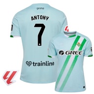 2025/26 Fans Edition Men's Away Short Sleeves Football Jersey T-shirt with 7 ANTONY