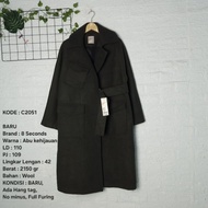 Coat Long Coat Premium Wool Preloved 2 Kg 047