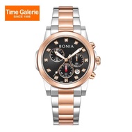 Bonia Chronograph BNB10846-2637C Black Sunray Dial Color Women Watch