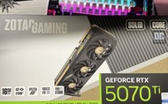 ZOTAC GAMING GeForce RTX 5070 Ti 顯示卡