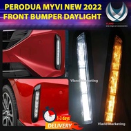 Perodua Myvi Gen3 Facelift 2022 LED Front DRL Daylight with Oem Design Myvi New Lampu Myvi New DRL d