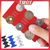 TMOY 1PC Coin Case Japanese Coin Holder Case Coin Changer Letter Purse Wallet Holder Coin Box Plasti