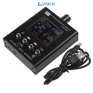 LIANKAI RF เครื่องวิเคราะห์เสาอากาศเวกเตอร์ N1201SA ตัวทดสอบมิเตอร์พร้อมความต้านทาน SWR ช่วง140MHz