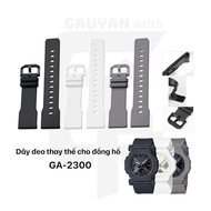 Replacement silicone strap for watches of models GA-2300