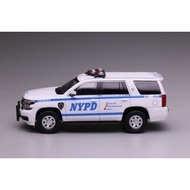 Mytopshop 1:64 596 White State Police Tahoe SUV Sport Model Diecast Metal Car New Collection