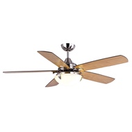 DECORATIVE CEILING FAN MT EDMA 52IN DECO, BRUSHED NICKEL, REMOTE