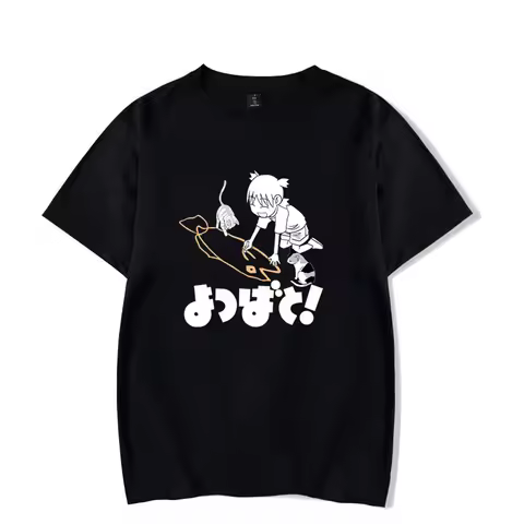 Yotsubato! Manga Yotsuba Koiwai Summer T-shirt Cool O-neck Women Short Sleeve Casual Tee y2k tops ha