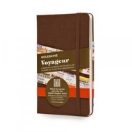 MOLESKINE - Voyageur 旅人筆記本 中型 棕色 (11.5 x 18 CM)