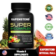 Super B - With Vitamin C - Immune Support, Vitamin B Complex (Vitamin B1, B2, B6, B12) Super B, 60 S