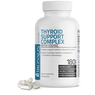 Bronson Thyroid Support Complex with Iodine - Healthy Thyroid Function, Immune System, Thyroid Hormo