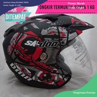 ( Bayar Di Tempat ) - Free Packing Bubble Gratis Ongkir Bisa Bayar ditempat - Helm Motor BXP 2 kaca