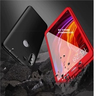 Xiaomi Mi A2 Mi A2 Lite Redmi 6 Pro 360 Hard Matte Tempered Glass Case