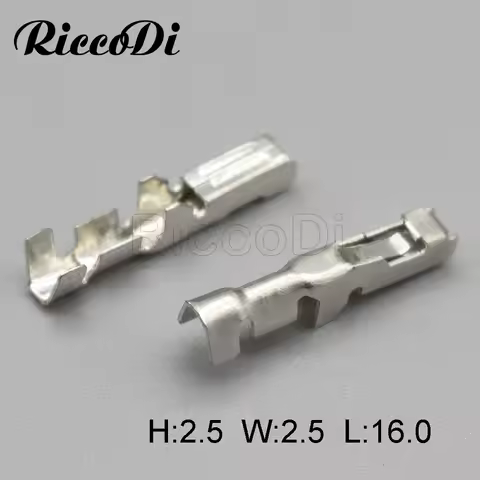 50-200Pc 1.5 MM Auto OBD Plug Spring Automotive Connector Wire Terminal Female Crimping Splice Termi