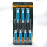 7Pcs 1.5 2.0 2.5mm RC Hex Driver Set Metal Screwdriver Tool Hex RC Repair Tools Kit RC Hexagon Wrenc
