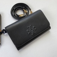 【全新】Tory Burch Thea Leather Flat Wallet Crossbody Purse 75029 斜背包 手拿包 單肩包
