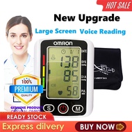 Large Screen Digital Blood Pressur Monitor High Precision Upper Arm Omron Digital BP , Automatic Upp