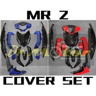 MODENAS KRISS  MR 2 MR2 COVERSET COVER SET BODY CAVER KAVER BODY SET COMPLETE BLUE YELLOW RED BLACK