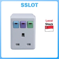 [SG]Travel Adapter UK to SG Adapter Universal Power Adaptor 8.5cm Conversion Plug