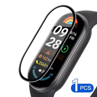 2 pcs For Xiaomi Mi Band 9 Screen Protector Mi Band 8 7 Screen Protector Soft Glass film For Xiaomi 