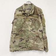 美軍ACU作戰夾克，軍用夾克，多地形迷彩，卡其色，M碼，古著