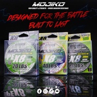 SENSES MOJIKO PE X8 braid line 150m/300m  tali senses mojiko benang senses