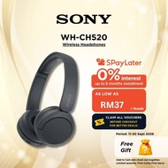 Sony WH-CH520 Wireless Headphones CH520 | Bluetooth Connectivity | 50 Hours Battery | CH520