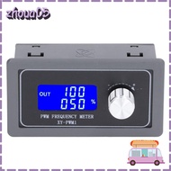 ZHOUA Frequency Generator, Adjustable Output LCD Display PWM Signal Generator, Stable DC 3.3V-30V Sq