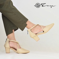 EMYE-Sepatu gladiator Heels Wanita BPL01/ Sandal Gladiator / Sepatu Hak / Bisa COD/ Sepatu Tali