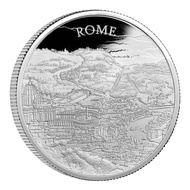2022 英國 皇家鑄幣局 羅馬 城市 景觀 羅馬  城市 美景 999 精鑄 銀幣 UK Royal Mint City Views Rome 2022 UK 1oz Silver Proof Co