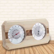 Wood Sauna Hygrothermograph 2 In 1 Double Dial Hygrometer Sauna Room