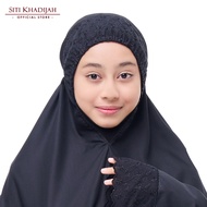Siti Khadijah Telekung Signature Sari Mas Youth in Black