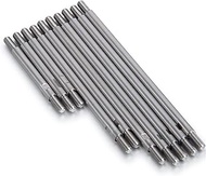 10PCS/Lot Stainless Steel Link Rod Unassembled Kit 313/324mm Wheelbase 1:10 TRX4 RC Crawler Car Part