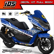 Stiker Pcx 160 2021 2022 2023 Full Body Decal Pcx 160 Full Body Desain FERRARI