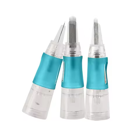 10Pcs P5 Tattoo Cartridge Needles Disposable Needles 1R 3R 5F Nano MTS For Tattoo Machine For Eyebro