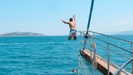 Sailboat cruise experience in Agistri, Moni & Aegina