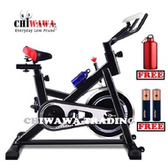 FREE GIFT Fitness Iron Wheel Exercise Bicycle Cycling Gym Fitness Spin Bike basikal