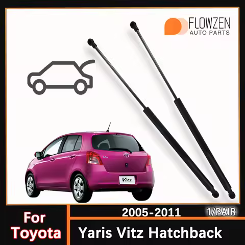Trunk Gas Struts Spring Bar For Toyota Yaris Vitz Hatchback 05-11 OE 689500D020 68950-0D021 Rear Sho