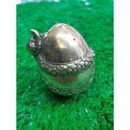 TELUR KUNINGAN BERLILIT NAGA BAHAN KUNINGAN SARI ASLI top