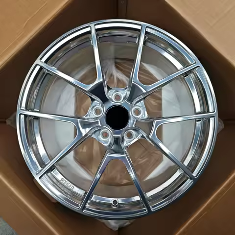 Polished Vs-5rs 18 19 Inch 5x120 5x114.3 5x112 Forged Car Wheels Rims for BMW 340i Tesla Model Y Nis